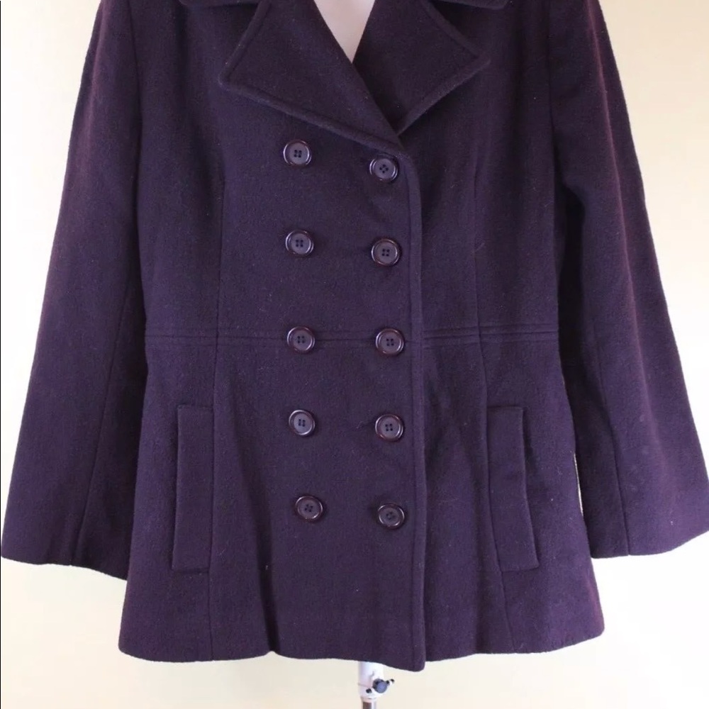 St. John's Bay Authentic Women's Wool Coat